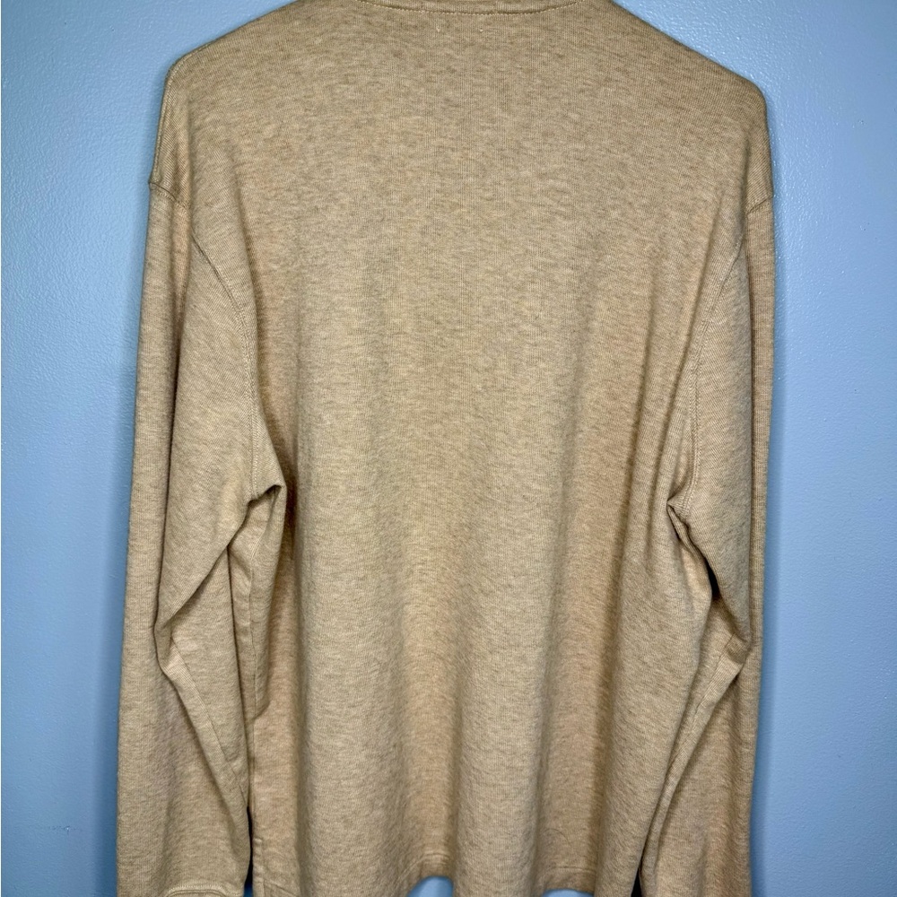 Ralph Lauren Tan Zip-Up Pullover - Picture 3 of 4